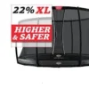 BERG Trampoline Inground Elite 430 Grey +SafetyNet DLX XL -Aanbiedingen Buiten Plezier Winkel berg safetynet dlx xl inground