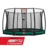 BERG Trampoline Inground Champion 270 Green + Safety Net Deluxe -Aanbiedingen Buiten Plezier Winkel berg trampoline champion inground 270 groen safety net deluxe