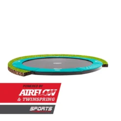 BERG Trampoline Flatground Champion 380 Green SPORTS