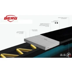 BERG Trampoline Regular Ultim Elite 500 Black + Safety Net DLX XL -Aanbiedingen Buiten Plezier Winkel berg ultim elite 500 black met safetynet 1 1