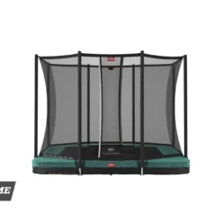 BERG Trampoline Inground Ultim Favorit 280 Green + SafetyNet Comfort -Aanbiedingen Buiten Plezier Winkel berg ultim favorit 280 green safety net comfort 1