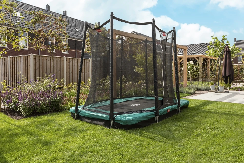 BERG Trampoline Inground Ultim Favorit 280 Grey + SafetyNet Comfort 11 BERG Trampoline Inground Ultim Favorit 280 Grey + SafetyNet Comfort - Afbeelding 9