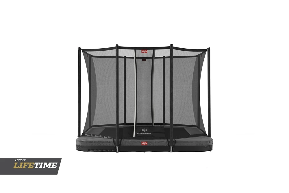 BERG Trampoline Inground Ultim Favorit 280 Grey + SafetyNet Comfort 4 BERG Trampoline Inground Ultim Favorit 280 Grey + SafetyNet Comfort - Afbeelding 2