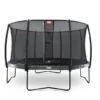 BERG Trampoline Regular Elite 430 Grey Levels + Safety Net Deluxe -Aanbiedingen Buiten Plezier Winkel berg elite levels grey safety net deluxe 1