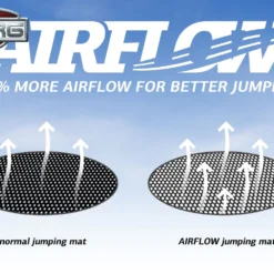 BERG Trampoline Flatground Champion 330 Black SPORTS -Aanbiedingen Buiten Plezier Winkel berg flatground champion airflow jumping mat 8 scaled 1