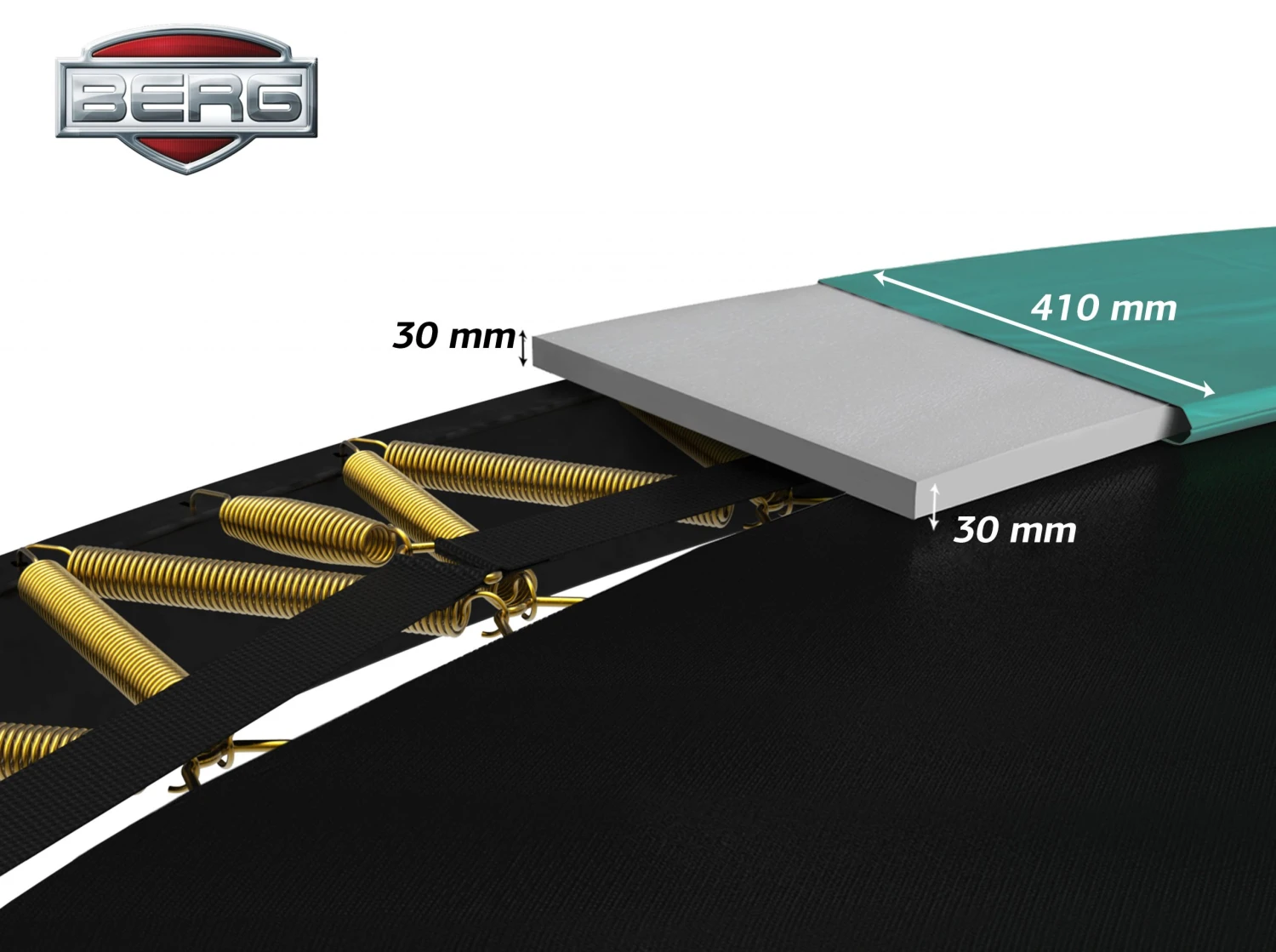 BERG Trampoline Flatground Champion 380 Black SPORTS 10 BERG Trampoline Flatground Champion 380 Black SPORTS - Afbeelding 8
