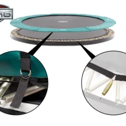 BERG Trampoline Flatground Champion 380 Black SPORTS 19 BERG Trampoline Flatground Champion 380 Black SPORTS -Aanbiedingen Buiten Plezier Winkel berg flatground champion padding straps 7 scaled 1