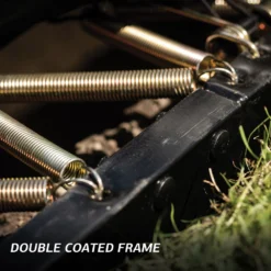 BERG Trampoline Flatground Champion 330 Black SPORTS -Aanbiedingen Buiten Plezier Winkel berg trampoline flatground frame detail