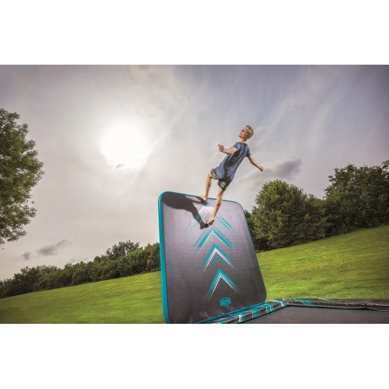 BERG Trampoline Flatground Ultim Elite 500 Black + Aerowall 2×2 SPORTS 11 BERG Trampoline Flatground Ultim Elite 500 Black + Aerowall 2×2 SPORTS - Afbeelding 9