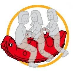 Big Sammy Rocker Kunststof Wip -Aanbiedingen Buiten Plezier Winkel big sammy rocker 2