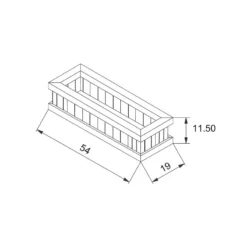 Bloembak – Plantenbak -Aanbiedingen Buiten Plezier Winkel bloembak plantenbak axi bruin 1 1