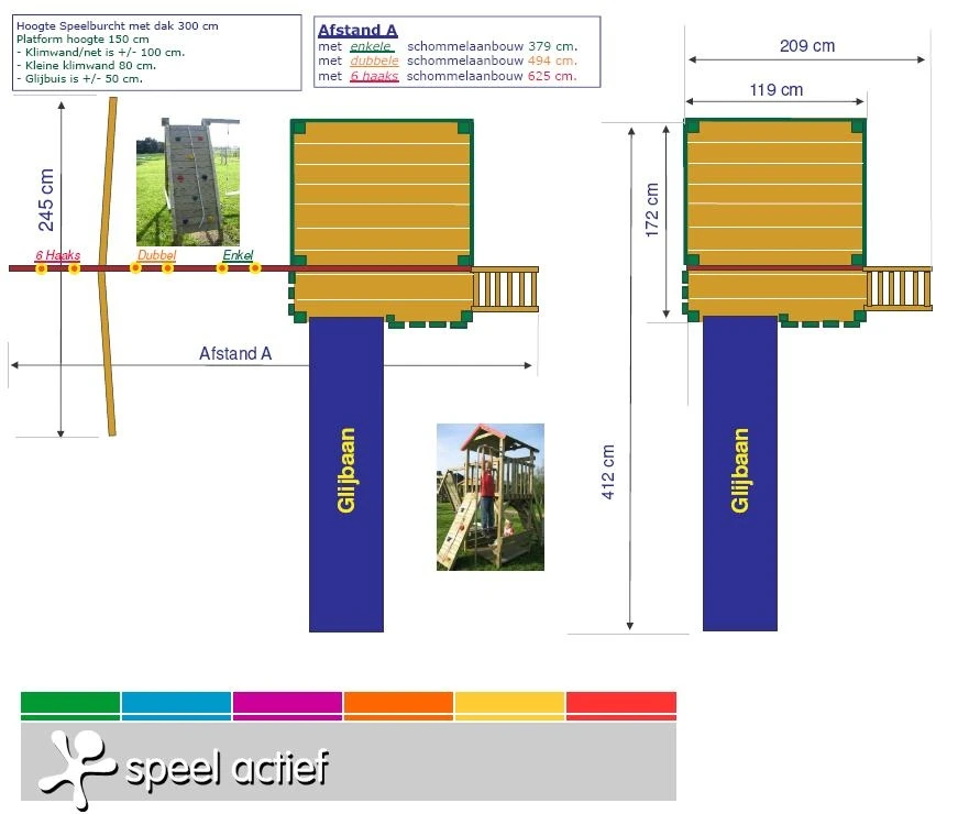 Houten Speeltoren Cathy Speelhuis 9 Houten Speeltoren Cathy Speelhuis - Afbeelding 7