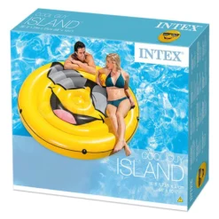 Cool Guy Island – Intex Luchtbed Diameter 1.73 Cm. -Aanbiedingen Buiten Plezier Winkel cool guy island intex drijfeiland 2