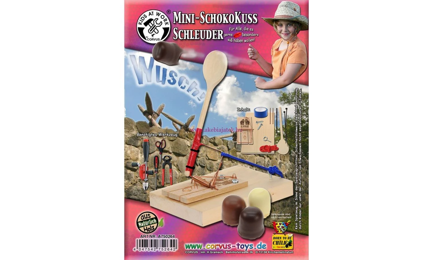 Bouwdoos Voor Een Moorkop-katapult 5 Bouwdoos Voor Een Moorkop-katapult - Afbeelding 3