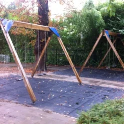 Schommel Hout Zwaar – 4 Haken Openbaar -Aanbiedingen Buiten Plezier Winkel dubbele houten schommel openbaar 1 1