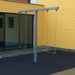 Paalschommel Dubbel T Schommel Professioneel 4-haaks -Aanbiedingen Buiten Plezier Winkel dubbele paalschommel openbaar