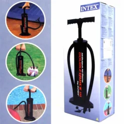 Intex 68615 Handpomp Double Quick III Luchtpomp -Aanbiedingen Buiten Plezier Winkel dubbelwerkende handpomp intex 68615 1 1