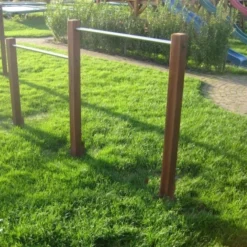 Professioneel Duikelrek Hardhout Duo-uitvoering OpenbaarGebruik -Aanbiedingen Buiten Plezier Winkel duikelrek hardhout duo uitvoering 1