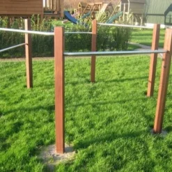 Duikelrek Hardhout Zeshoek Openbaar Gebruik Turnrek -Aanbiedingen Buiten Plezier Winkel duikelrek hardhout zeskant 1