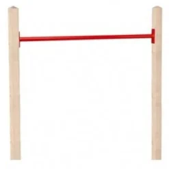 Enkel-Duikelrek Duikelstang Rood/Groen 125cm Mono In Color Rood
