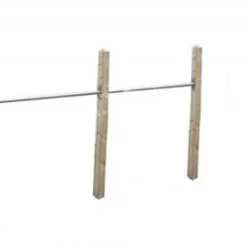 Duo-Duikelrek Duikelstang RVS 90cm