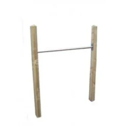 Enkel-Duikelrek RVS Duikelstang Mono 90 Cm.