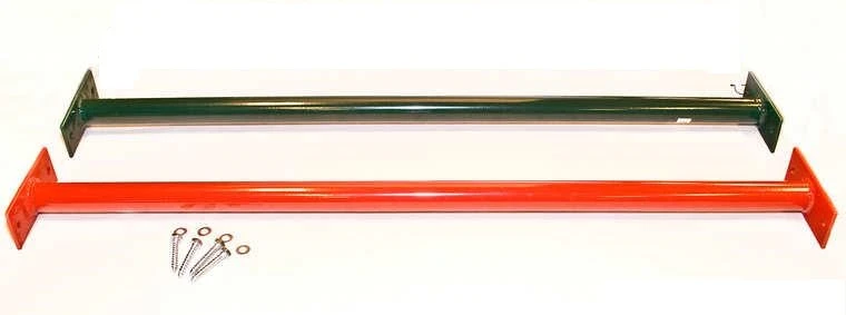 Duo-Duikelrek Duikelstang Rood/Groen 90cm. 6 Duo-Duikelrek Duikelstang Rood/Groen 90cm. - Afbeelding 4