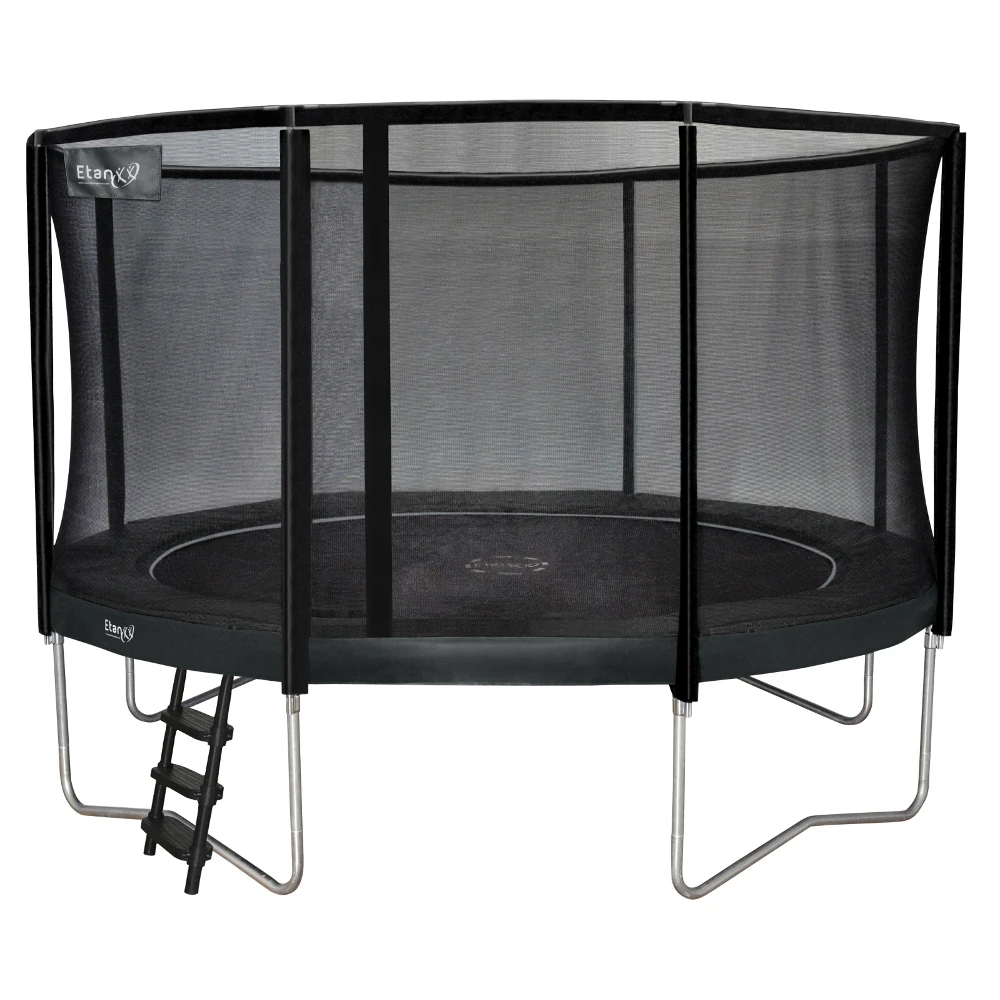 ETAN Premium Gold 366 Cm. Grijs + Safety Net + Ladder 4 ETAN Premium Gold 366 Cm. Grijs + Safety Net + Ladder - Afbeelding 2