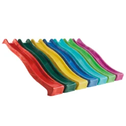 Aanbouw Glijbaan Compact – Platformhoogte 125 Cm. -Aanbiedingen Buiten Plezier Winkel glijbanen kleuren