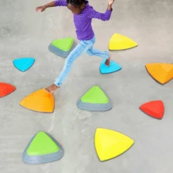 Gonge 2130 Stuiterende Stapstenen Rivierstenen Bouncing River Stones -Aanbiedingen Buiten Plezier Winkel gonge 2130 bouncing riverstone set 2