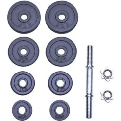 Halterset Met Verstelbare Gewichten. -Aanbiedingen Buiten Plezier Winkel halterset 15 kg dumbbell avento 41hv 2