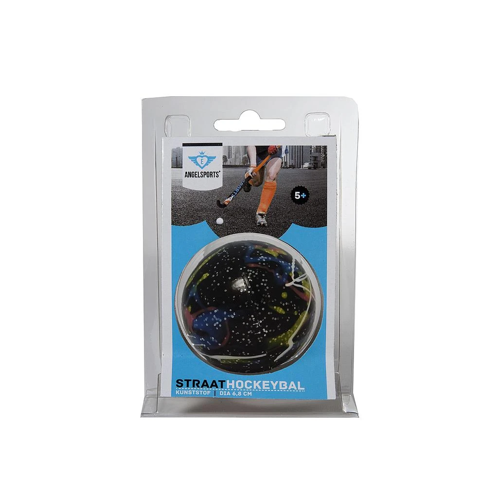 Hockeybal In De Kleur Zwart 4 Hockeybal In De Kleur Zwart - Afbeelding 2