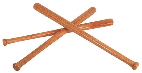 Honkbalknuppel Hout 70 Cm. 4 Honkbalknuppel Hout 70 Cm. - Afbeelding 2