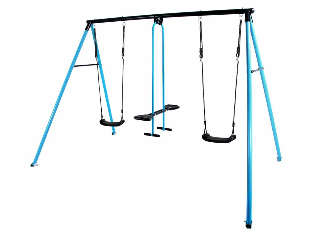 Metalen Schommel Horby Bruk Cancan Classic Turquoise 3 Metalen Schommel Horby Bruk Cancan Classic Turquoise