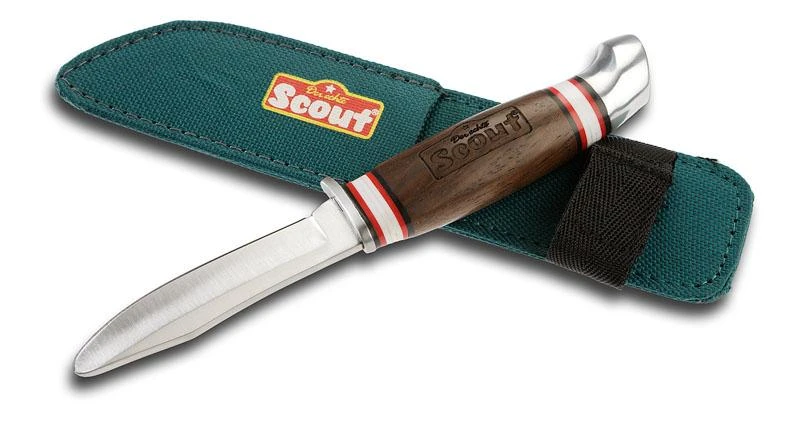 Scout 19337 Houtsnijmes + Foudraal Scouting Outdoor 4 Scout 19337 Houtsnijmes + Foudraal Scouting Outdoor - Afbeelding 2