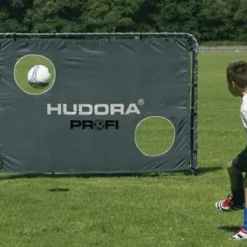 Voetbaldoel Hudora 213×152 Cm.+ Trainingswand Voetbalgoal