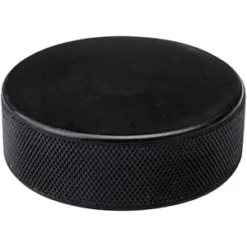 IJshockey Puck Black Rubber