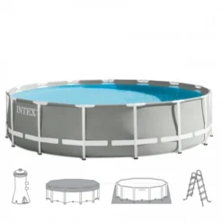 Intex 26726 Prism Frame Pool Premium 457×122 Cm. Complete Set Zwembad