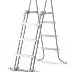 Intex Zwembadtrap 107 Cm. – Veiligheidstrap Met Afneembare Treden -Aanbiedingen Buiten Plezier Winkel intex 28075 zwembadtrap 107 cm. veiligheidstrap 1