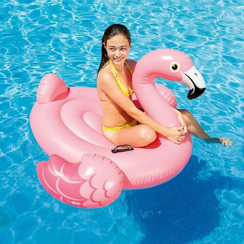 Opblaasbare Flamingo Intex Flamingo Ride-On 5 Opblaasbare Flamingo Intex Flamingo Ride-On - Afbeelding 3