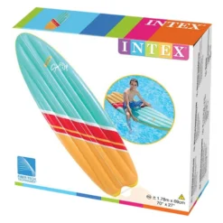 Surf’s Up – Opblaasbare Surfplank – 178 X 69 Cm. -Aanbiedingen Buiten Plezier Winkel intex 58152eu surf up luchtbed 3