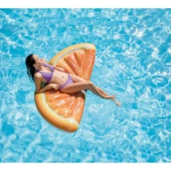 Intex 58763 Orange Slice Mat Sinaasappelschijf Luchtbed -Aanbiedingen Buiten Plezier Winkel intex 58763 luchtbed sinaasappelschijf 1 1