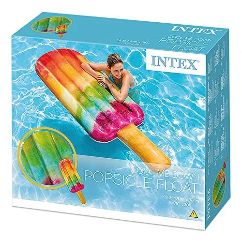Intex 58766 Opblaasbaar Waterijsje Luchtbed Cool Me Down Popsicle Float 5 Intex 58766 Opblaasbaar Waterijsje Luchtbed Cool Me Down Popsicle Float - Afbeelding 3