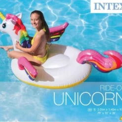 Intex 57561 Opblaasbare Eenhoorn Unicorn Ride-On -Aanbiedingen Buiten Plezier Winkel intex opblaasbare eenhoorn intex unicorn ride on 57561 2