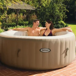 Jacuzzi Intex Pure Spa Bubble Massage Diam. 196 Cm. – 4 Persoons 12 Jacuzzi Intex Pure Spa Bubble Massage Diam. 196 Cm. – 4 Persoons -Aanbiedingen Buiten Plezier Winkel intex pure spa 28404 2 scaled 1