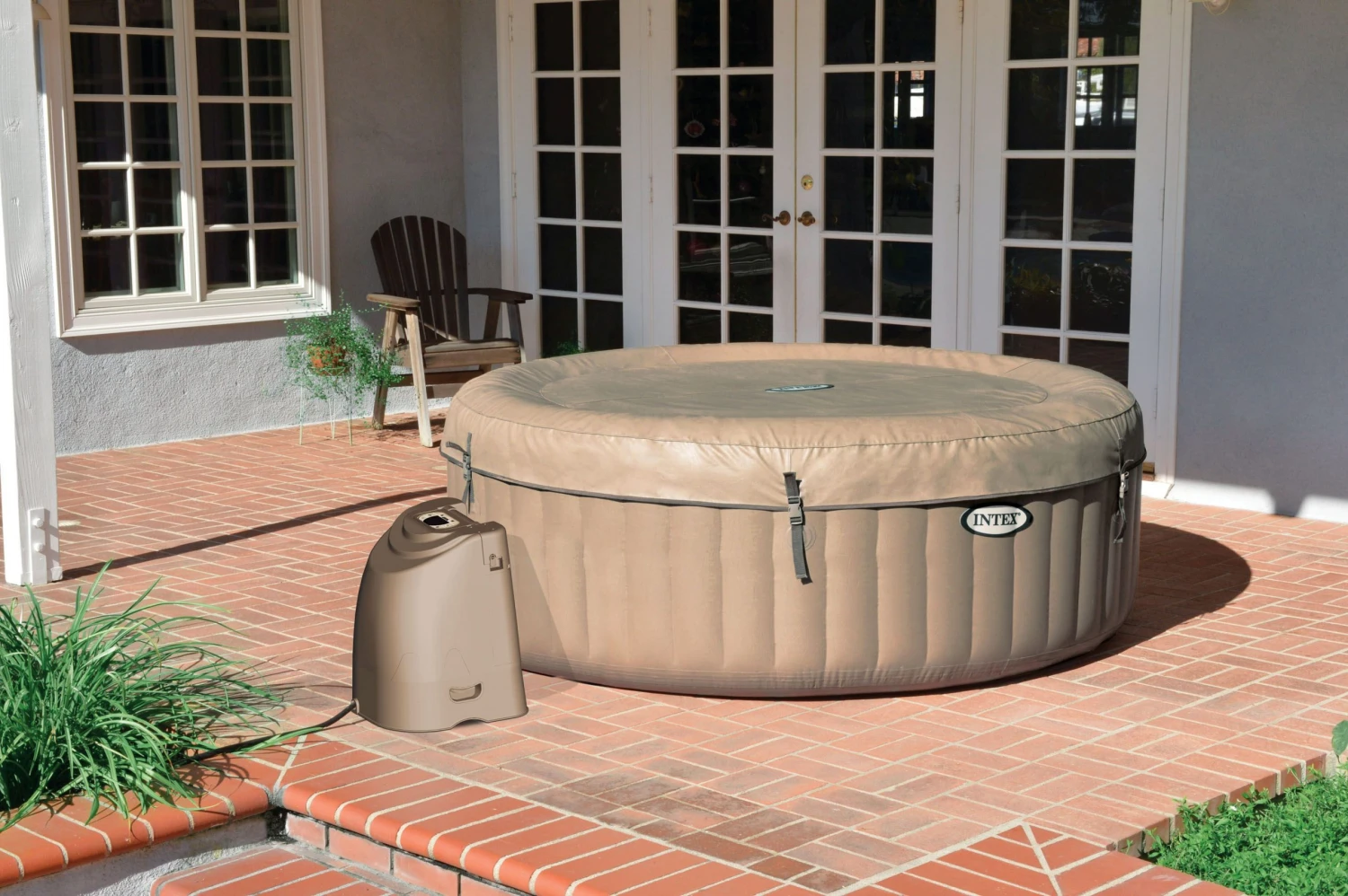 Jacuzzi Intex Pure Spa Bubble Massage Diam. 196 Cm. – 4 Persoons 7 Jacuzzi Intex Pure Spa Bubble Massage Diam. 196 Cm. – 4 Persoons - Afbeelding 5