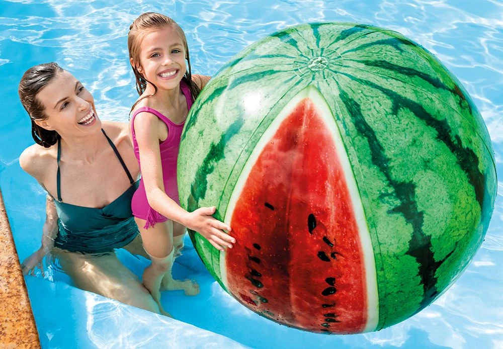 Intex 58075 Strandbal Watermeloen Watermelon Beach Ball 6 Intex 58075 Strandbal Watermeloen Watermelon Beach Ball - Afbeelding 4