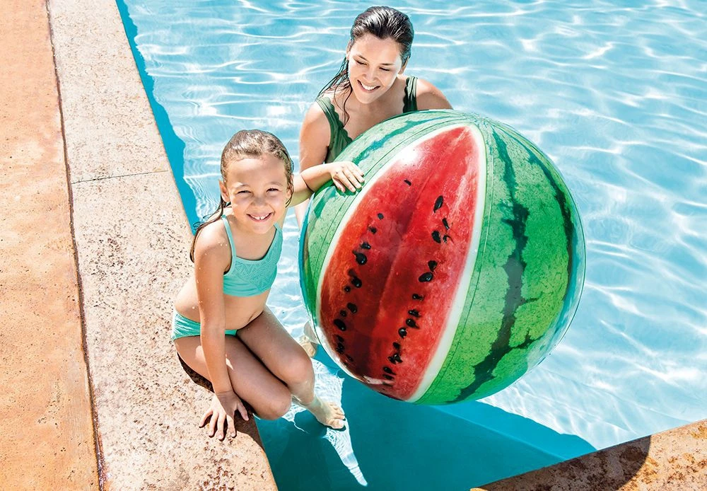 Intex 58075 Strandbal Watermeloen Watermelon Beach Ball 5 Intex 58075 Strandbal Watermeloen Watermelon Beach Ball - Afbeelding 3