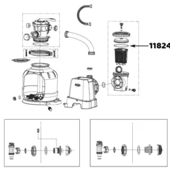 Intex 11826 Groffilter Van Zandfilter Compleet -Aanbiedingen Buiten Plezier Winkel intex zandfilter pakkingring tbv voorfilter 6m3 11824 2