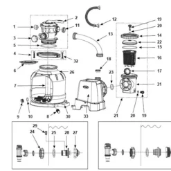 Intex 11380 Klemring Voor Zandfilter 6-wegklep 6 M3 -Aanbiedingen Buiten Plezier Winkel intex zandfilter parts